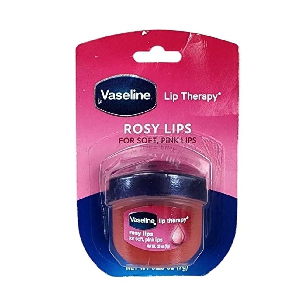 Vaseline‎ Lip Therapy Rosy Lips Balm For Soft Pink Lips New In Package